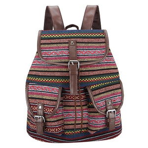 Aztec Woman's Vintage Backpack