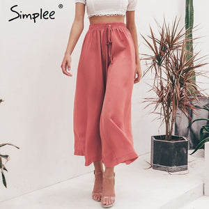 V.I.B.E. Best Seller -  Wide Leg Pants w/Pockets